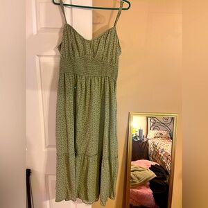 Hollister XL Lined Comfy Floral Dress